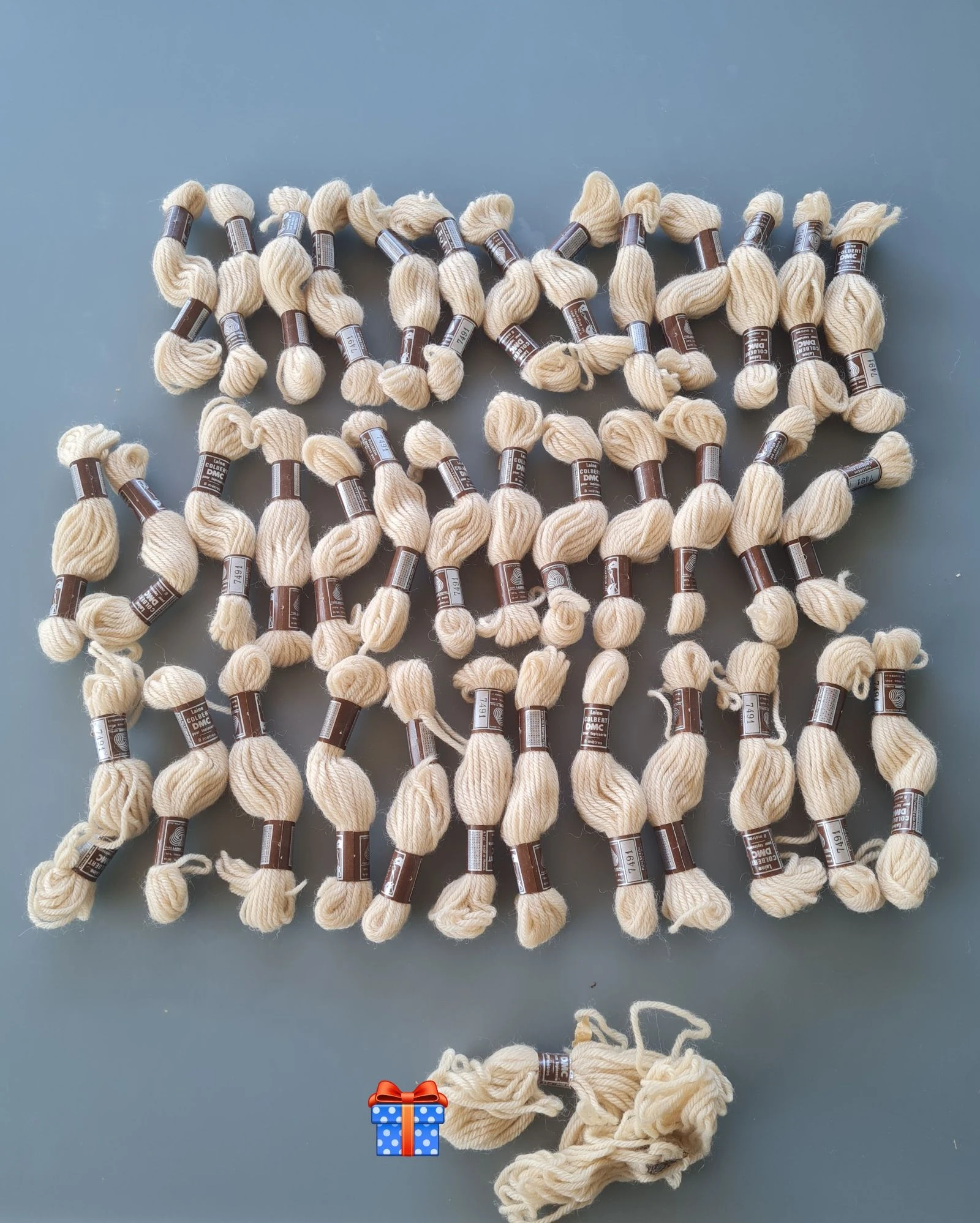 Grote partij nieuwe 100% pure wol 🌺( 61 rollen ) DMC – photo 7